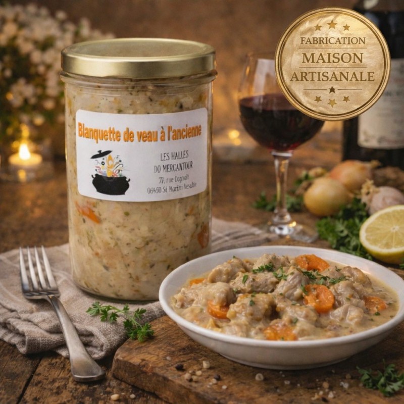 Blanquette de veau à l'ancienne - 500g