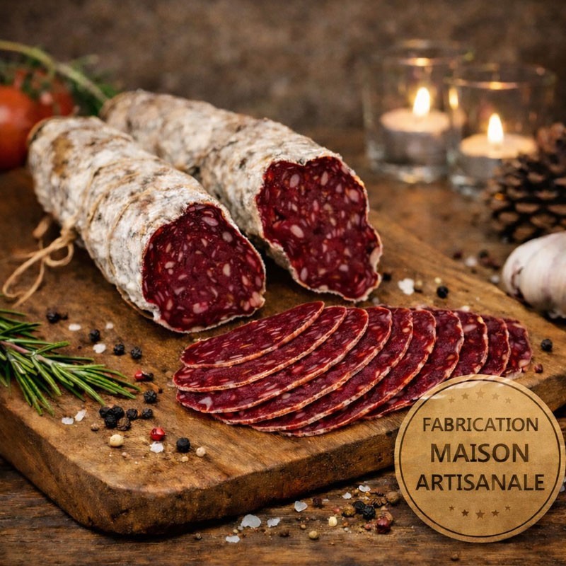 Saucissons secs canard