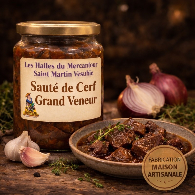 Sauté de cerf grand veneur