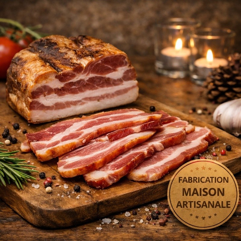 Poitrine fumée bois de hêtre