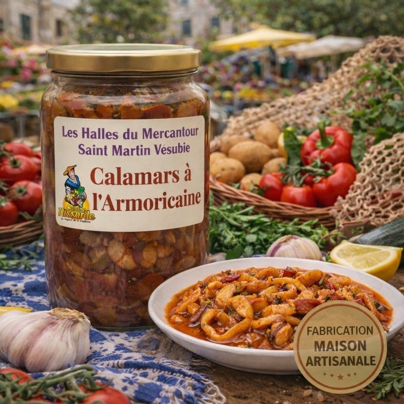 Calamars à l'armoricaine