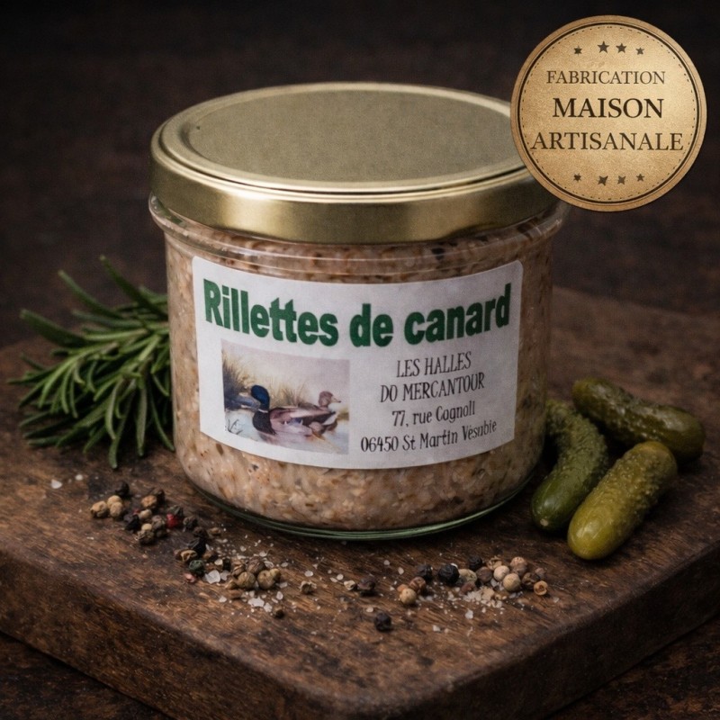 Rillettes de canard - 200 Gr